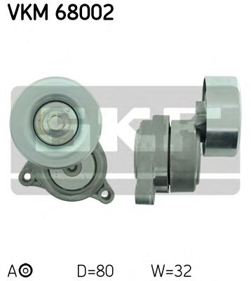 VKM 68002 SKF Натяжний ролик1